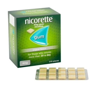 Nicorette 4mg210 Chicles Sabor Original